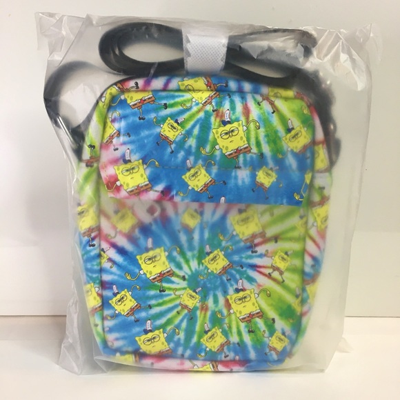 SpongeBob SquarePants Buckle-Down Nickelodeon Small Crossbody Shoulder Bag - Picture 1 of 3